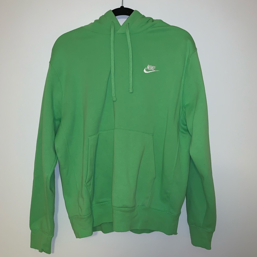 Neon Green Nike Hoodie